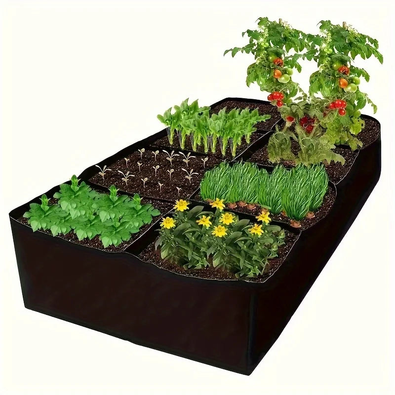 3x6 ft 128 Gallon Raised Garden Bed
