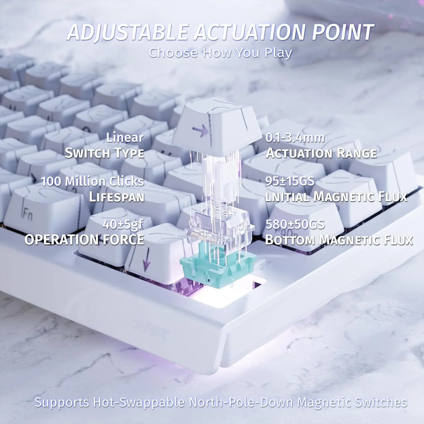 X68 HE Rapid Trigger Gaming Keyboard