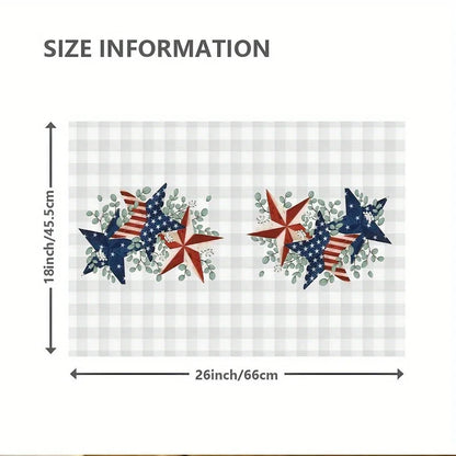 2PCS Patriotic Kitchen Towels