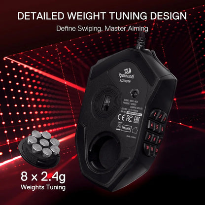 Redragon M921 MMO Wired Mouse