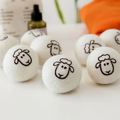 Reusable Wool Laundry Dryer Balls