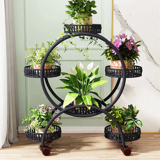 4 Layer 6 Pots Flower Holder/Plant Stand