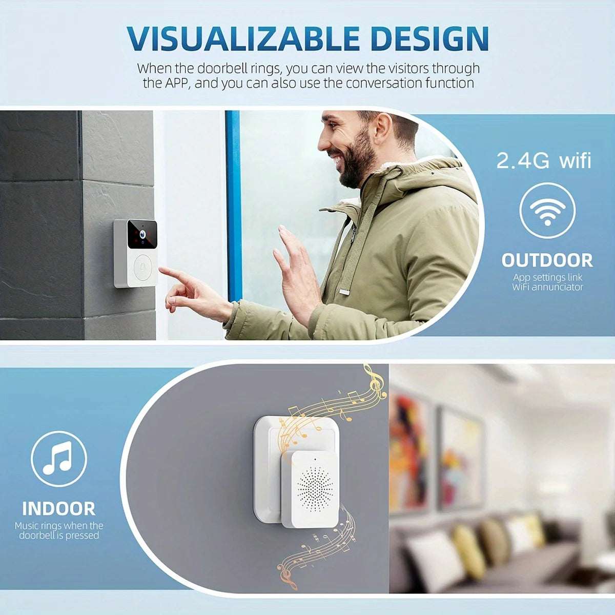 Tuya Smart Video Doorbell Camera