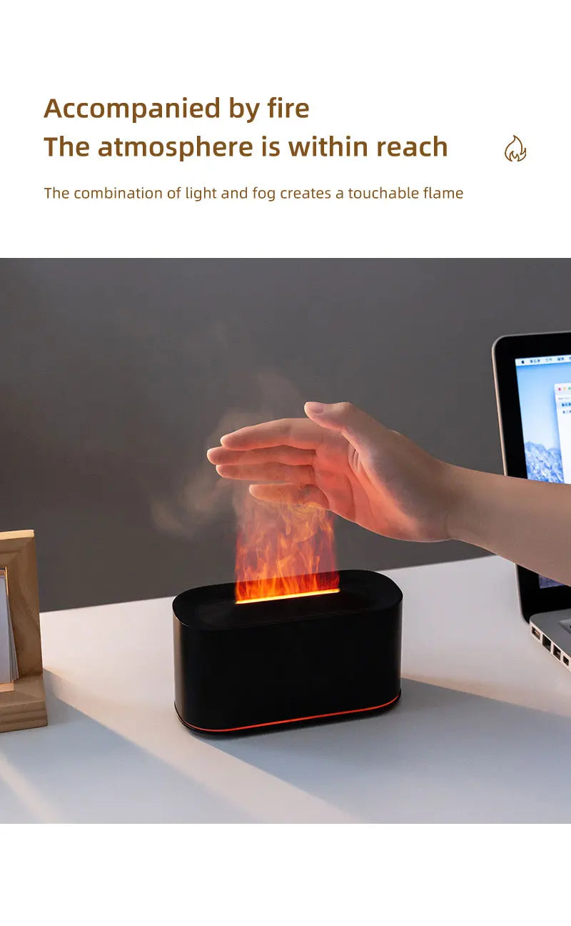 Aroma Therapy Flame Diffuser