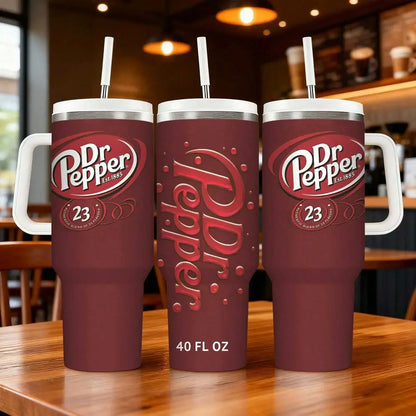 40oz Dr. Pepper Tumbler