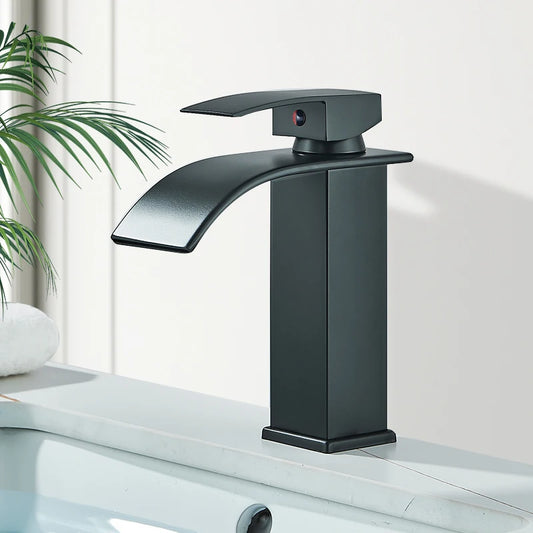 Waterfall Single Lever Bathroom Tap