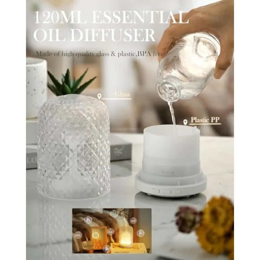 Essential Oil Diffuser and Night Light