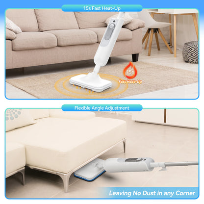 High Temp Steam Mop 6 in 1 Scrubbing  Power