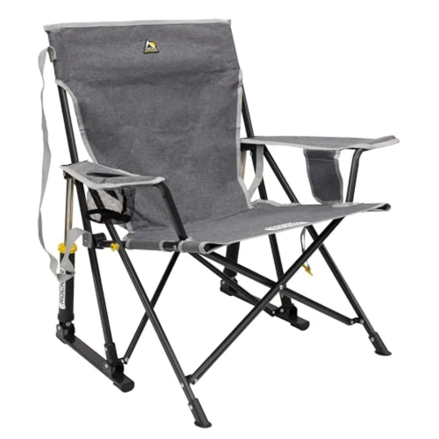 Folding Kickback Rocking Chair