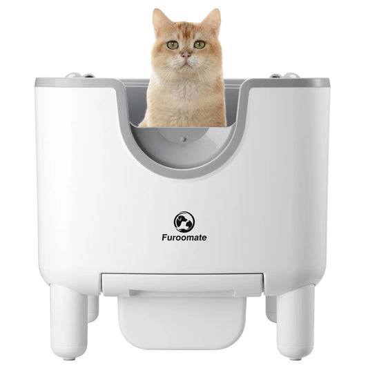 Self-Cleaning Litter Box - Open-Top