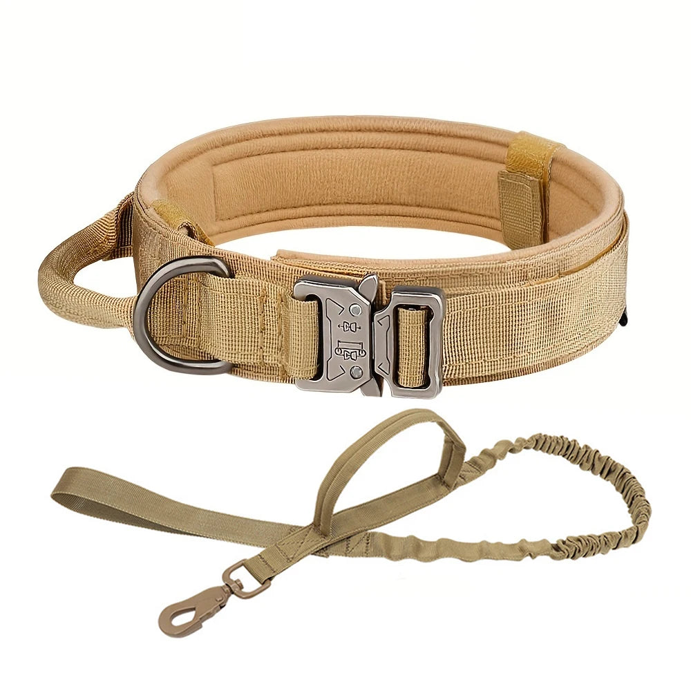 Adjustable Tactical Dog Training Collar/Leash