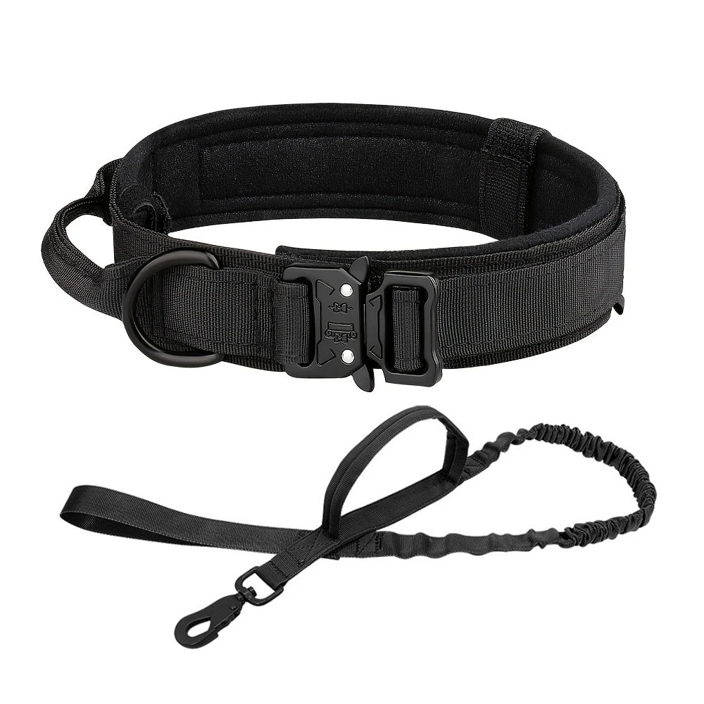 Adjustable Tactical Dog Training Collar/Leash