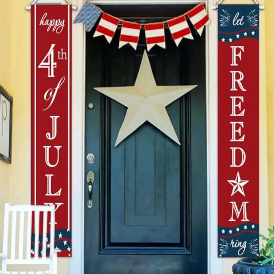 Patriotic Hanging Banners