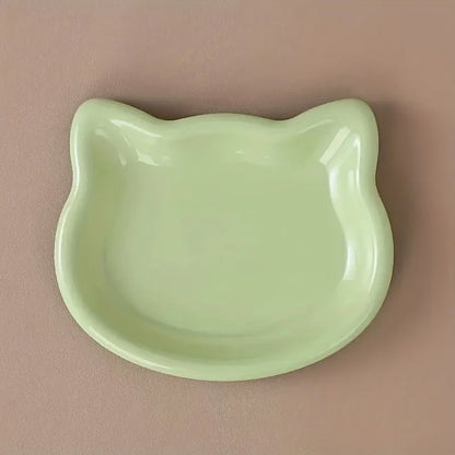 4-Color Cat Food Dish