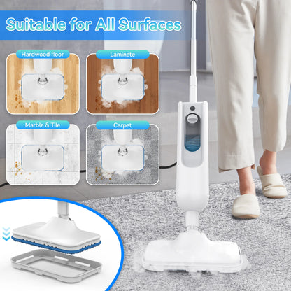 High Temp Steam Mop 6 in 1 Scrubbing  Power