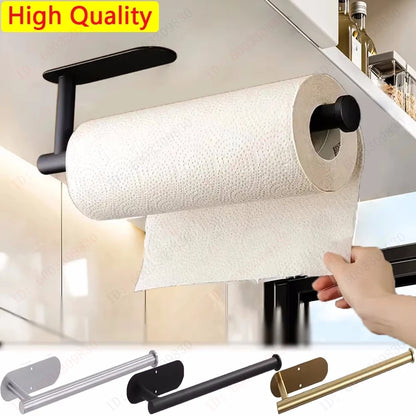 Adhesive Paper Towel Rack