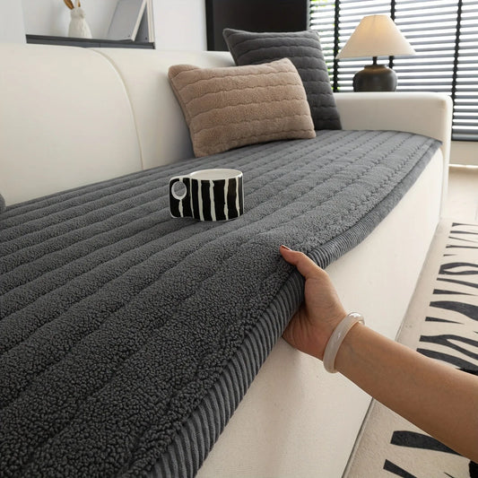 Thick Quilted Fleece Sofa Cover, Pet Friendly