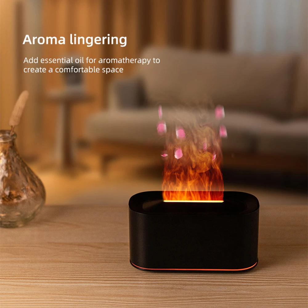 Aroma Therapy Flame Diffuser
