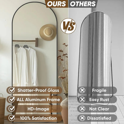 Antok Full Length Mirror With Stand For Living Room