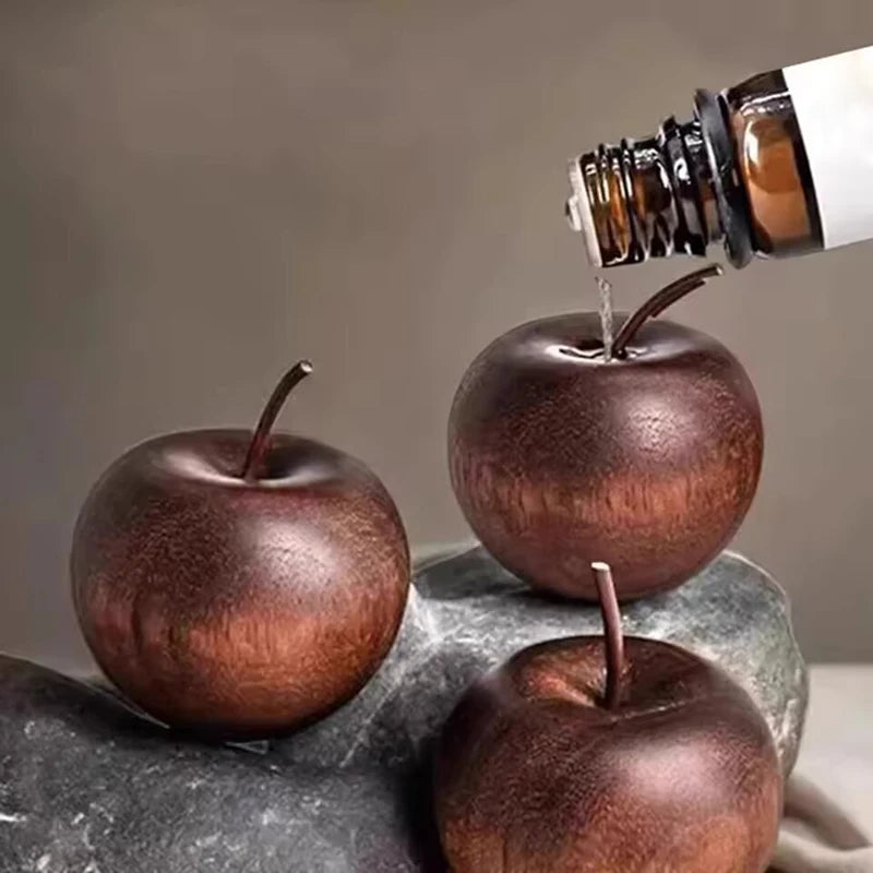 Solid wood apple aroma diffuser