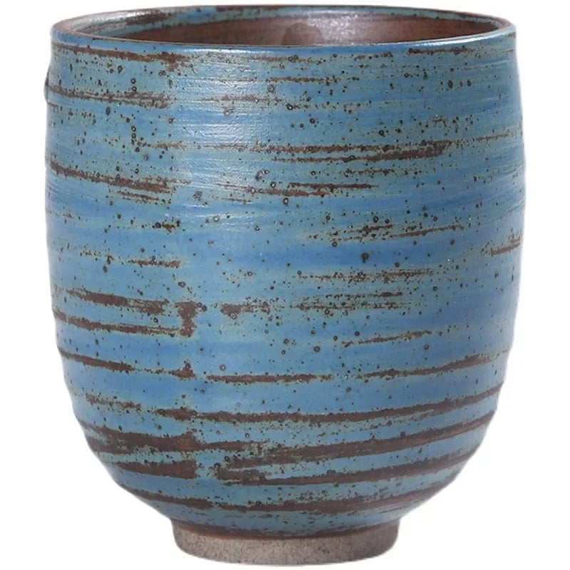 Vintage Style Japanese Coarse Pottery Mug