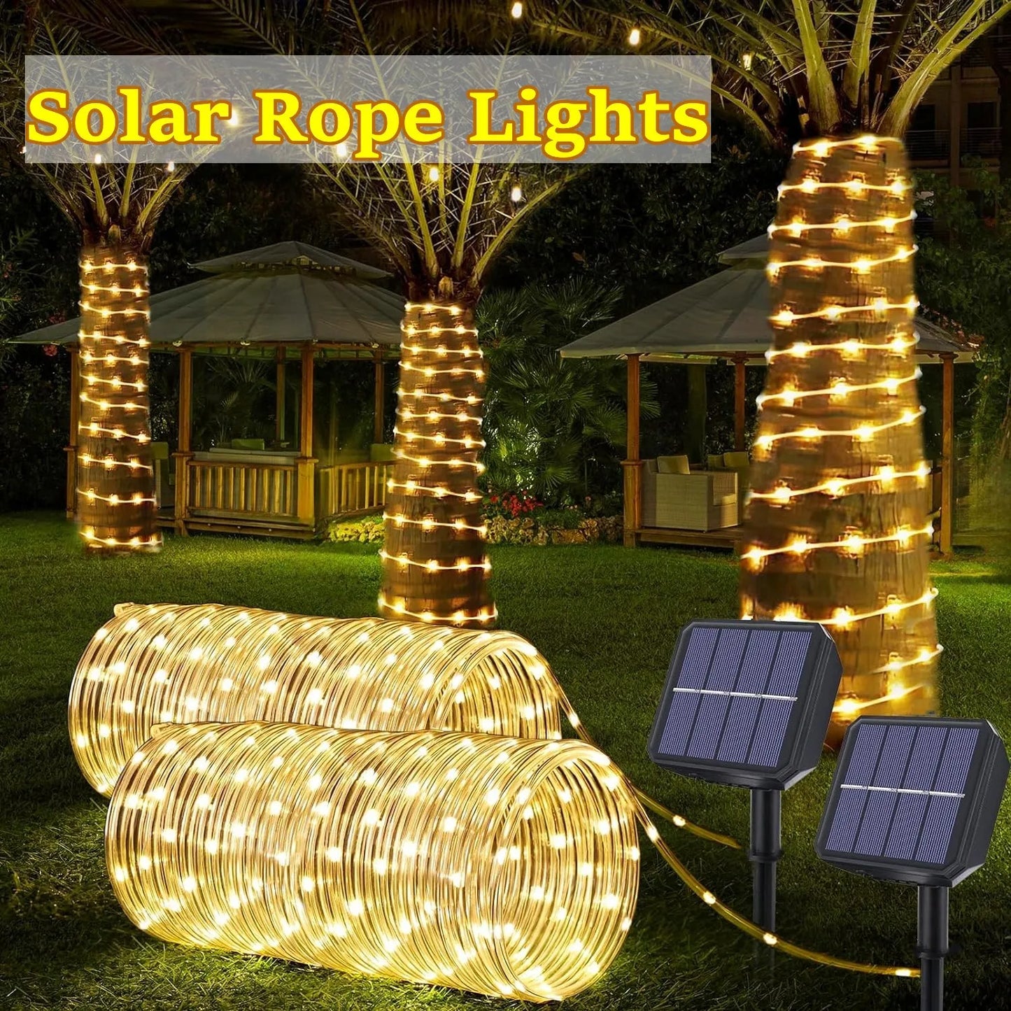LED Solar Rope Lights