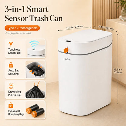 Smart Trash Can with Auto-Lining