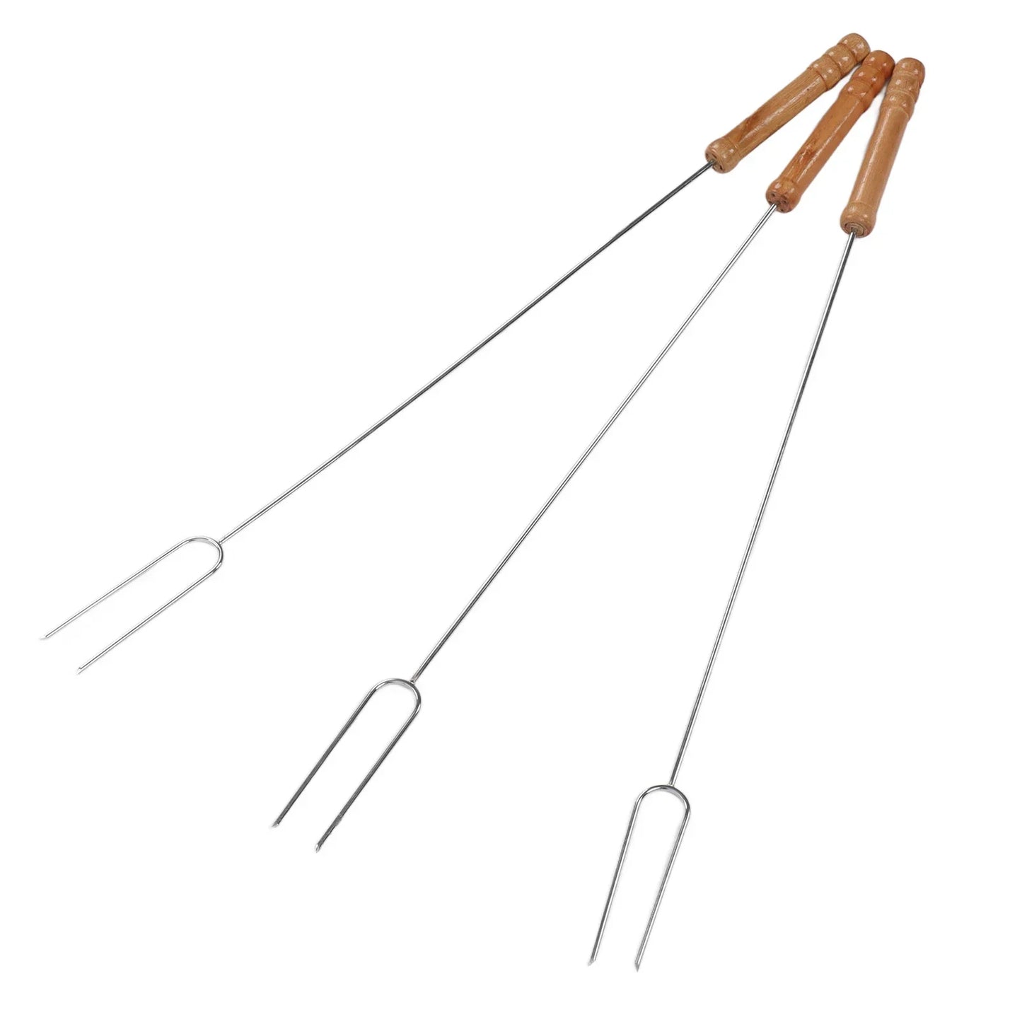 3Pcs Stainless Steel Barbecue Forks