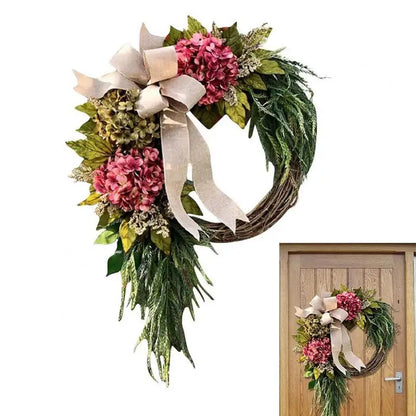 15.75in Flower Wreath