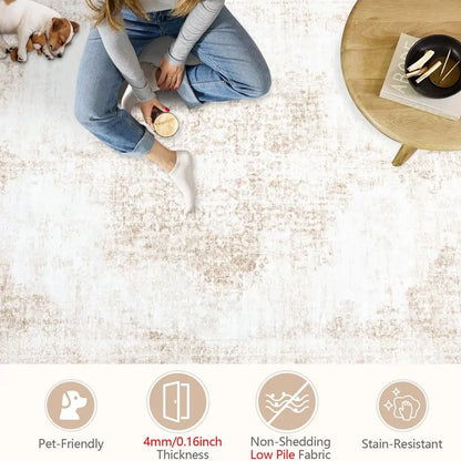 8x10 Washable Floor Rug