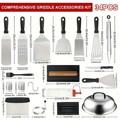 Grill/Griddle Multi-tool Set