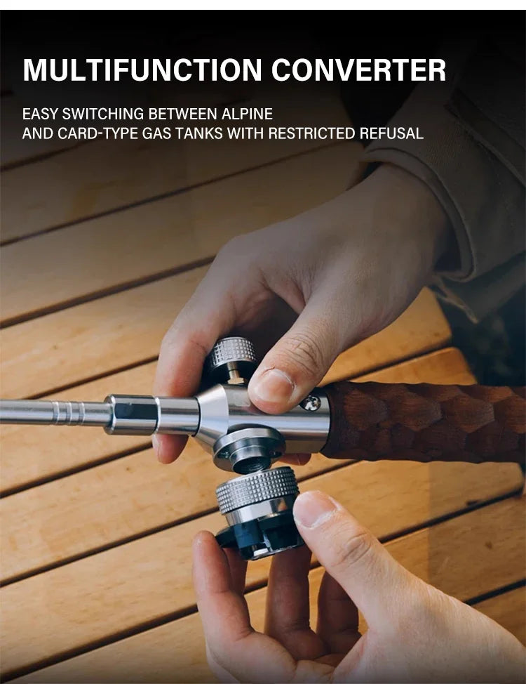 Adjustable Handle Propane Burner