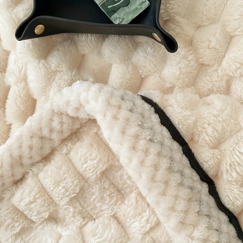 Large Plush Fleece Throw
