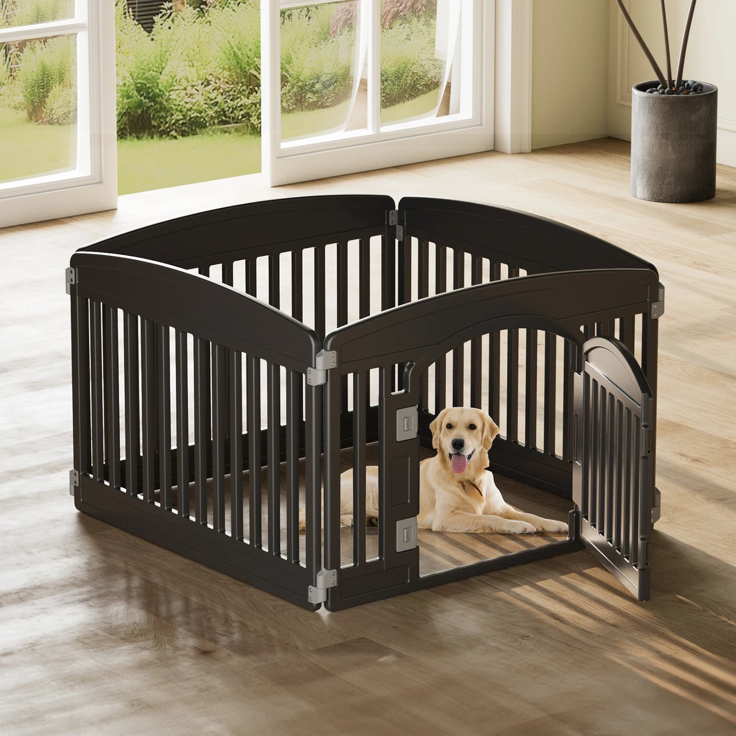 Expandable, Durable Pet Fence/Playpen