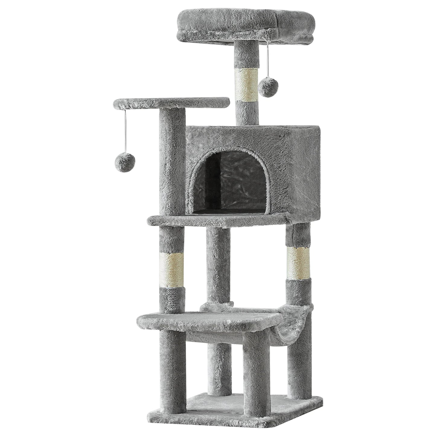 44In Multi-Cat Climbing Tower/Scratching Post