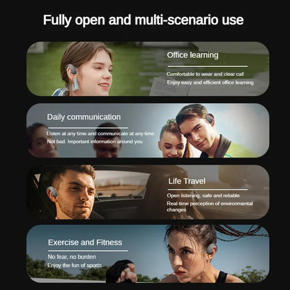 Bone Conduction Bluetooth Earbuds