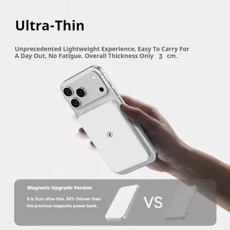 Magnetic Wireless Charging Power Bank