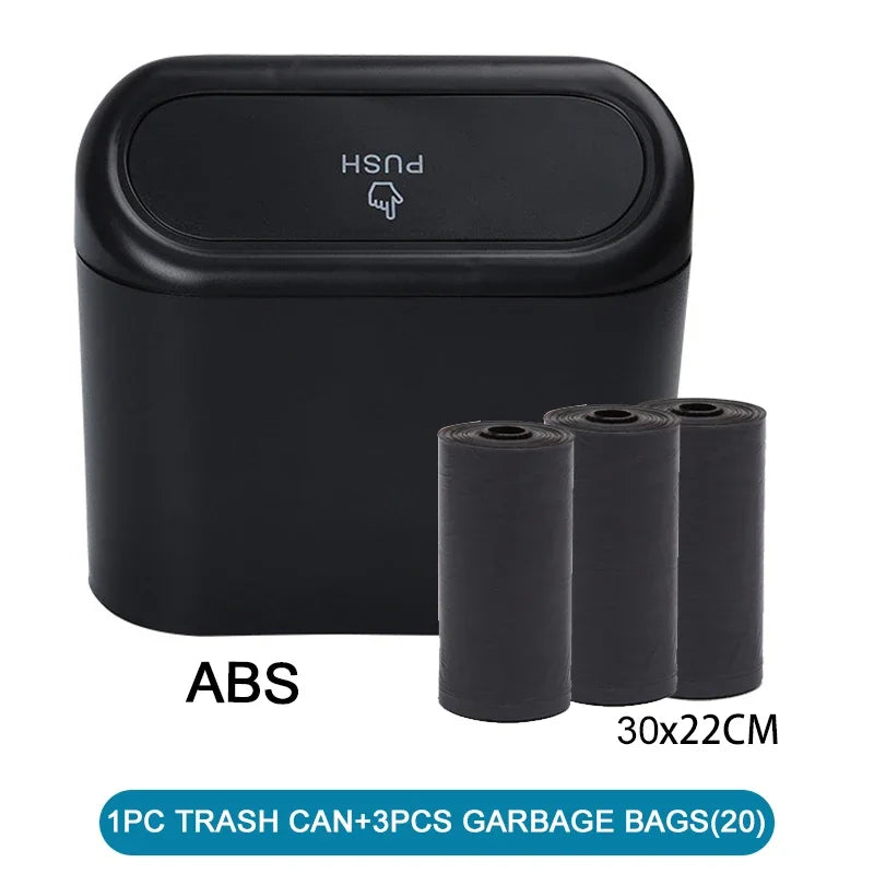 Leak-proof Mini Car Trash Can