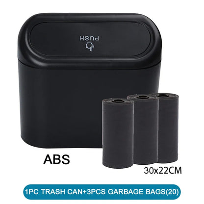 Leak-proof Mini Car Trash Can