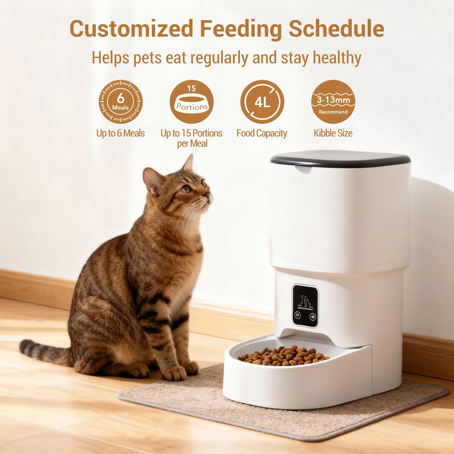 4L Automatic Pet Feeder