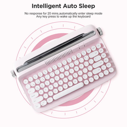 Retro Wireless Keyboard
