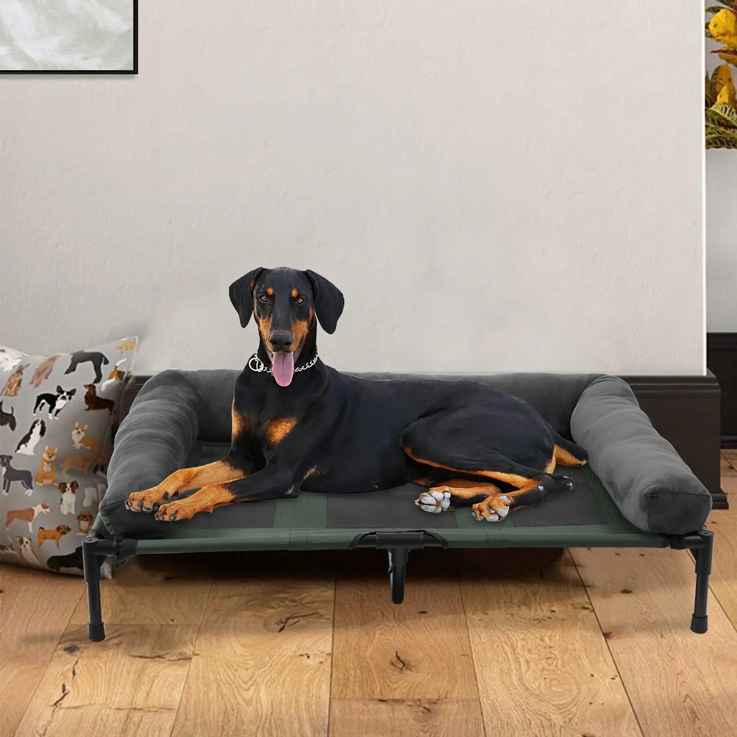 Elevated Pet Lounger Bed