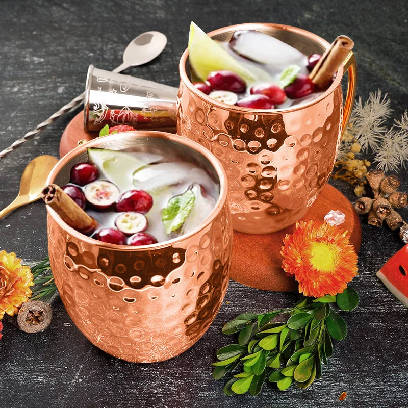 Moscow Mule Stainless Steel Mugs