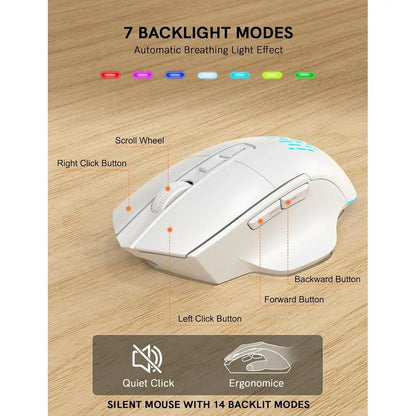 Wireless Ergonomic Keyboard and Mouse