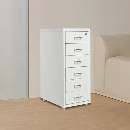 6 Drawer Locking Cabinet
