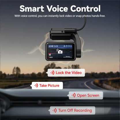 4k Dash Cam Front and Rear Drive Recorder