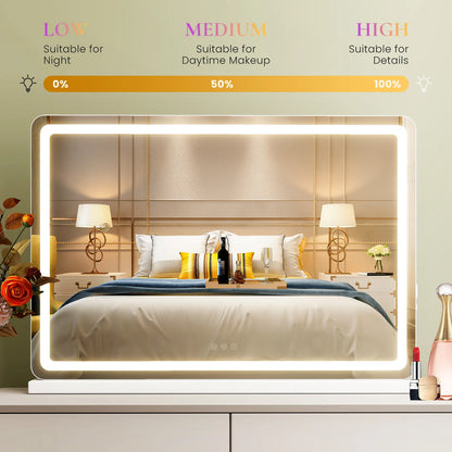 Dimmable LED Vanity Mirror