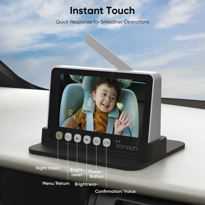 Car & Home Dual-Use Baby Monitor