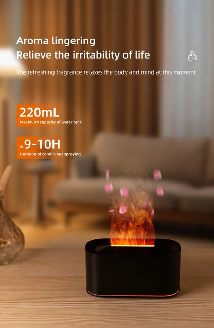 Aroma Therapy Flame Diffuser