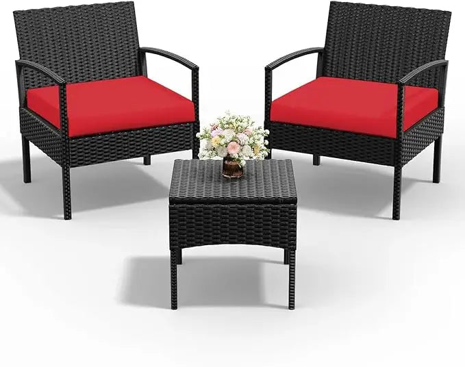 Outdoor Wicker Patio Furniture Set